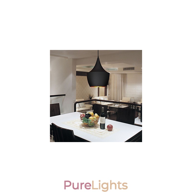 Pendant Light Retro Vintage Tom Dixon Design Black White Type Cafe pendant lamps