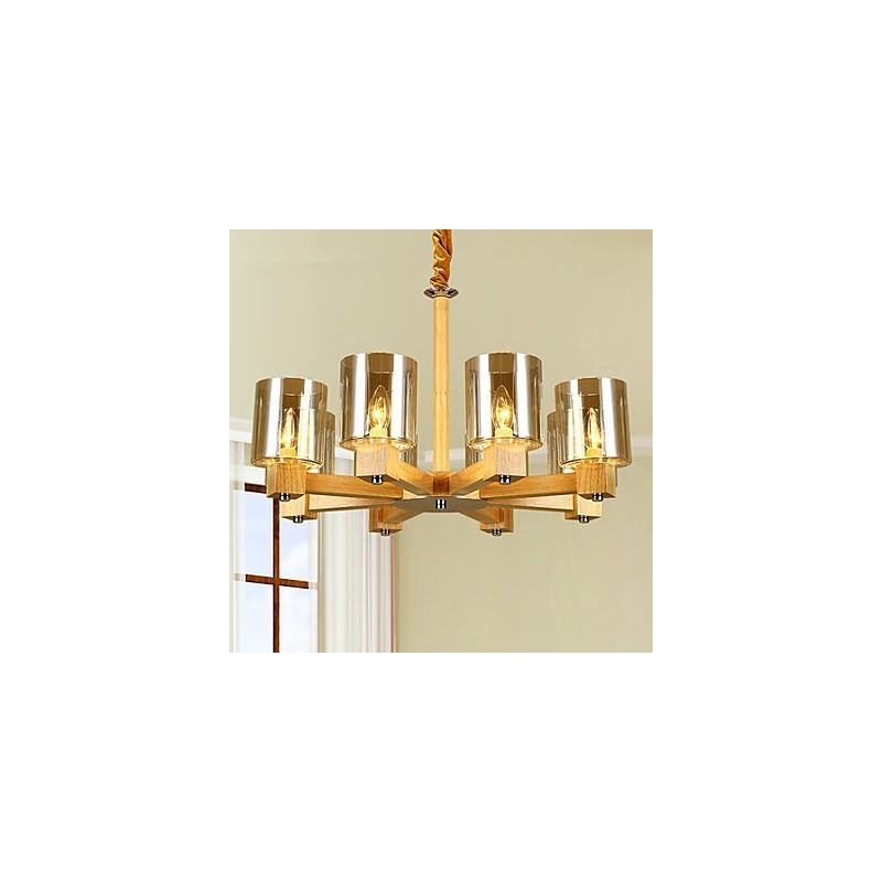 Pendant Lights Country Wood Bamboo