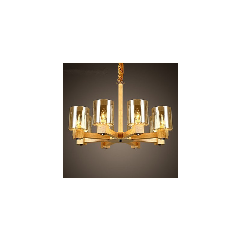 Pendant Lights Country Wood Bamboo