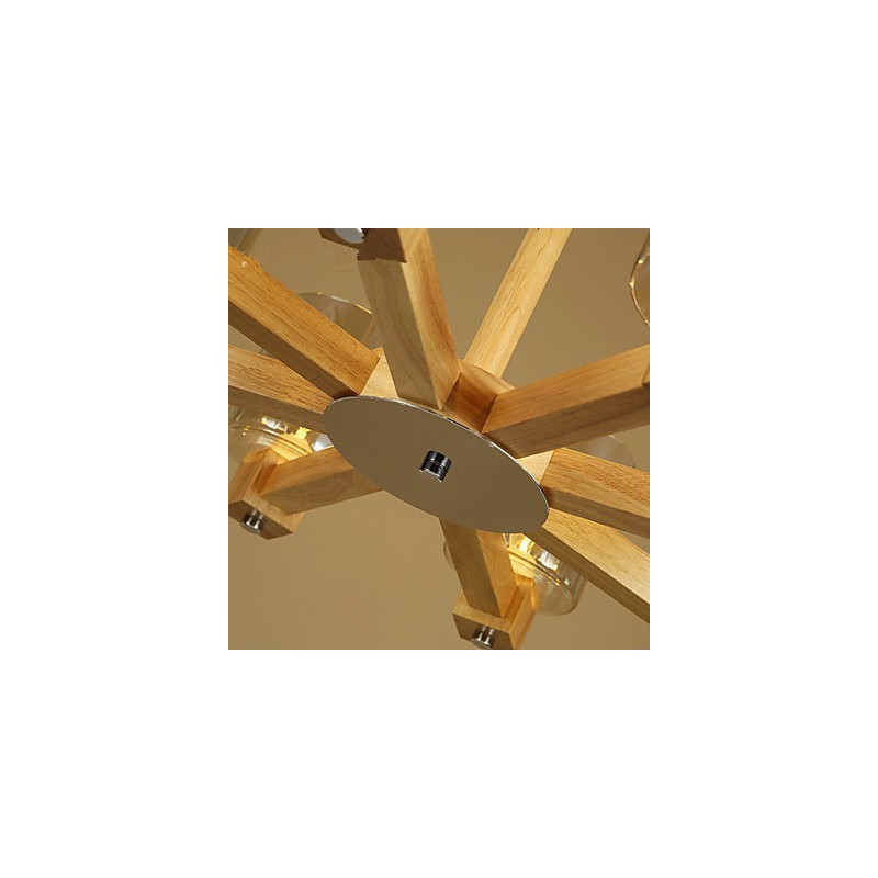 Pendant Lights Country Wood Bamboo