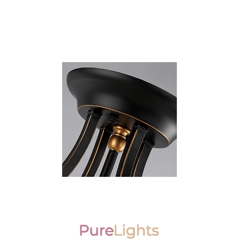 Modern Contemporary Mini Style Electroplated Metal Chandelier