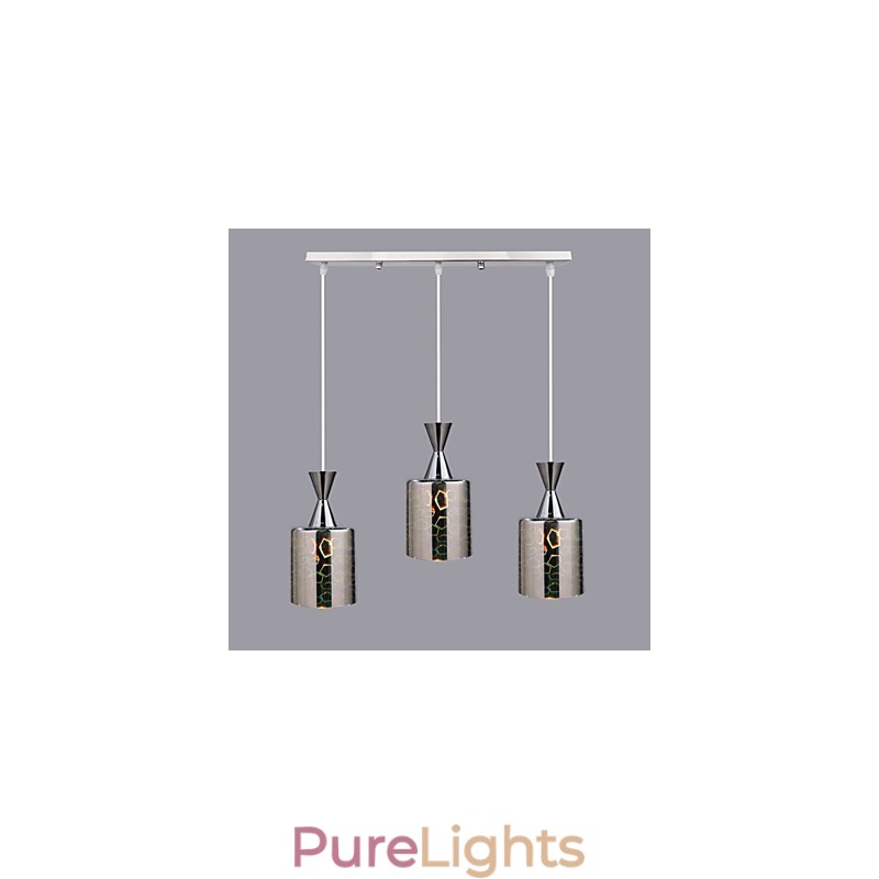 Dream laser Engraving Chrome Plated lamp 3 Straight