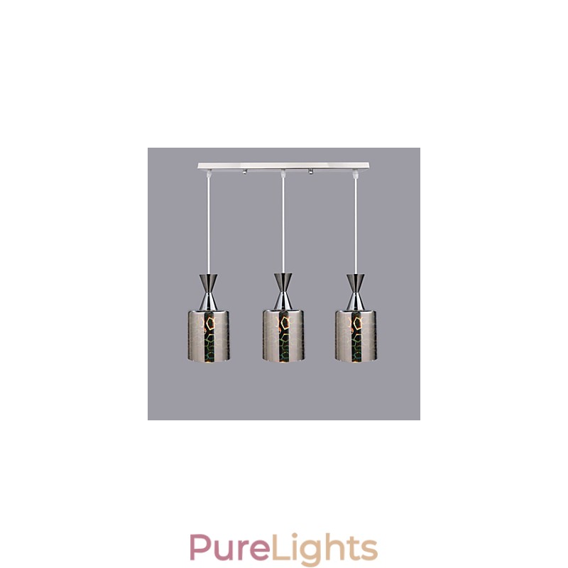 Dream laser Engraving Chrome Plated lamp 3 Straight