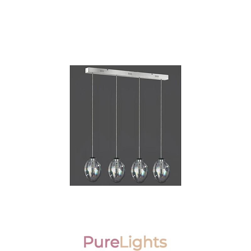 Modern Contemporary Traditional Classic Chrome Metal Pendant Light