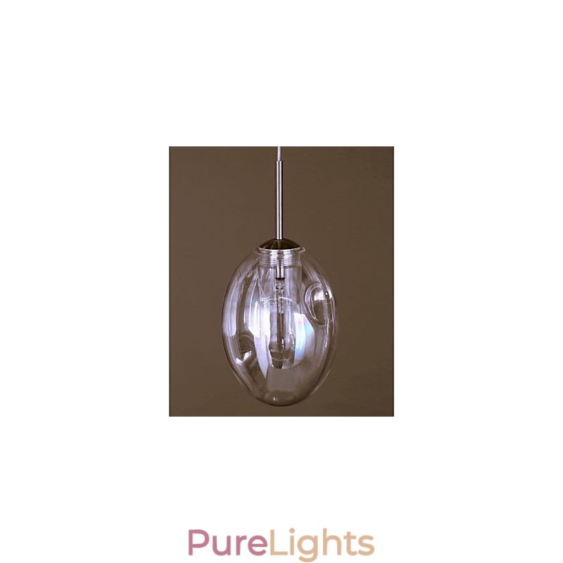 Modern Contemporary Traditional Classic Chrome Metal Pendant Light