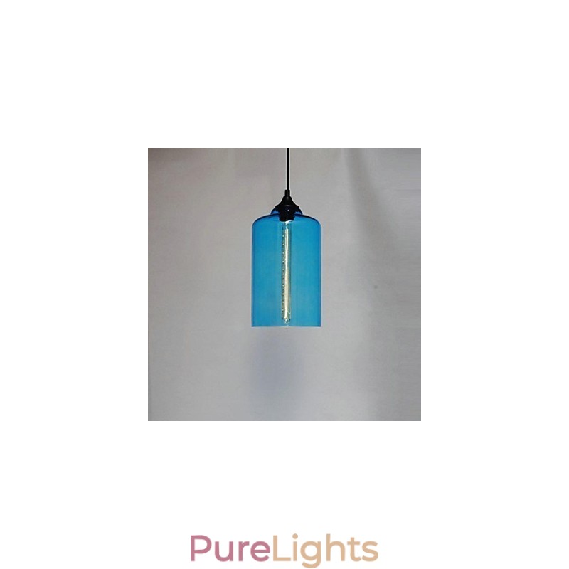 Bottle Design Pendant 1 Light Concise Iron Painting