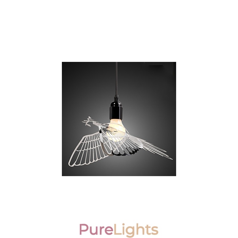 Creative Modern Fashion Decoration Stainless Steel Bird Bird Droplight Lamp