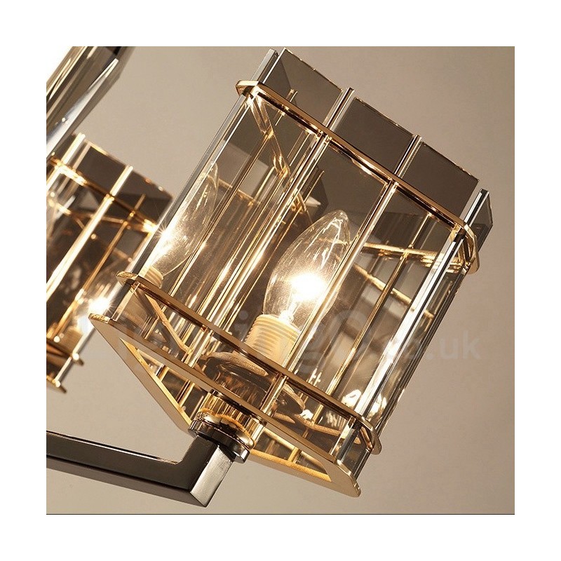 3 Light Modern Contemporary Single Tier Chandelier Light