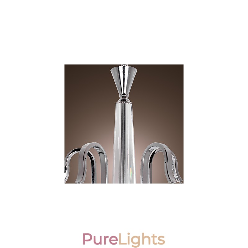 Modern Contemporary Crystal Electroplated Chandelier