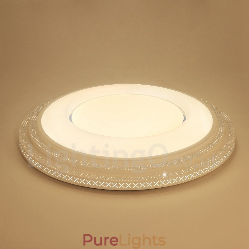 Modern Contemporary Integrated Metal Flush Mount Light