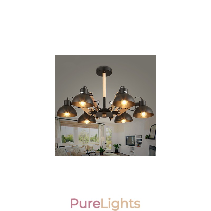 Chandelier Mini Style Modern Contemporary Metal
