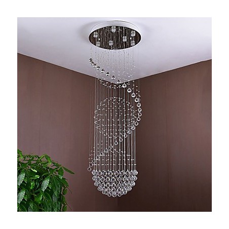 Buy Quality Crystal Ceiling Chandelier Pendant Light Indoor Home ...