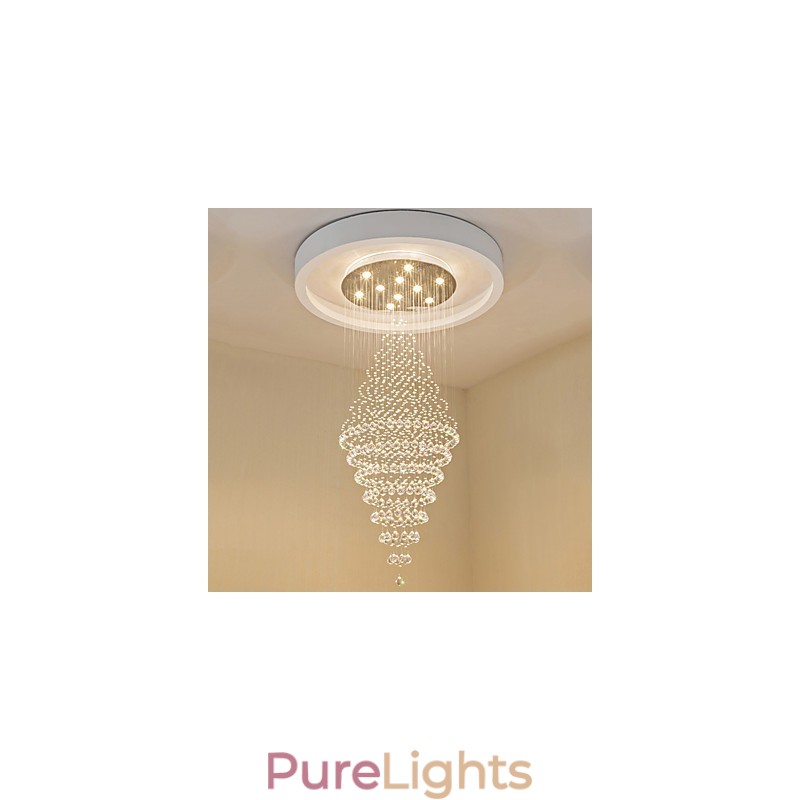 Contemporary Crystal Ceiling Pendant Light Modern Chandelier Home Hanging Lighting Chandelier Lamps Fixtures