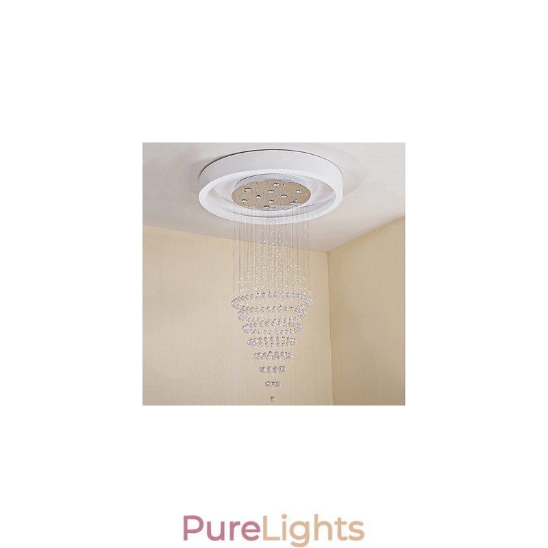 Contemporary Crystal Ceiling Pendant Light Modern Chandelier Home Hanging Lighting Chandelier Lamps Fixtures