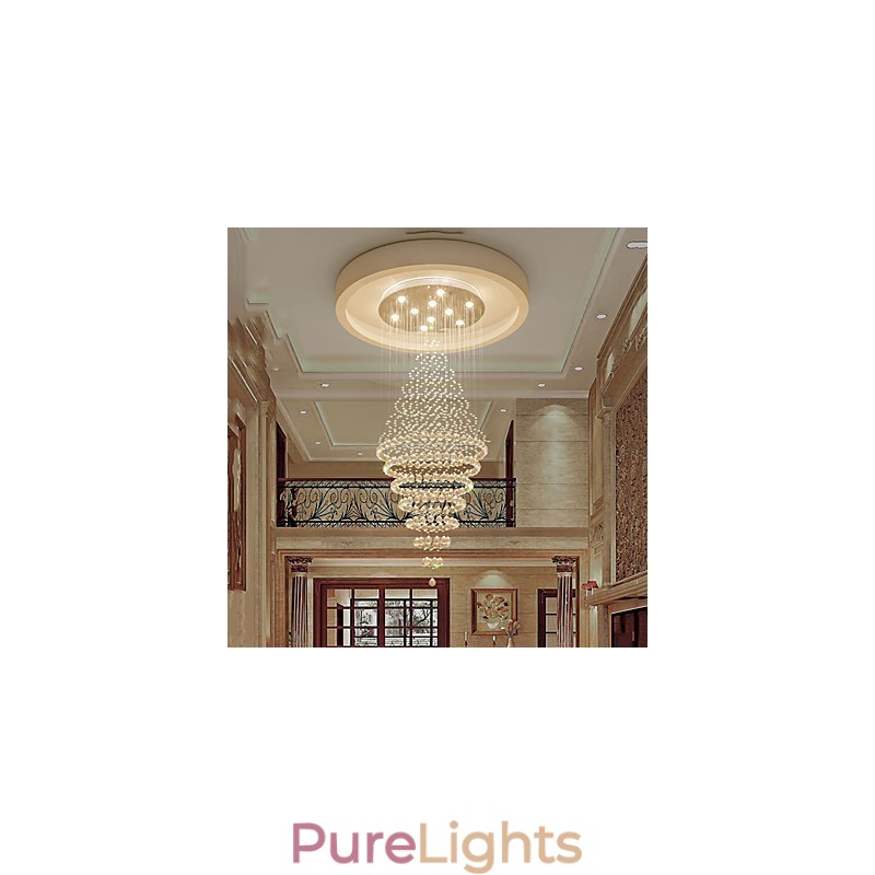 Contemporary Crystal Ceiling Pendant Light Modern Chandelier Home Hanging Lighting Chandelier Lamps Fixtures