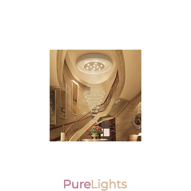 Contemporary Crystal Ceiling Pendant Light Modern Chandelier Home Hanging Lighting Chandelier Lamps Fixtures