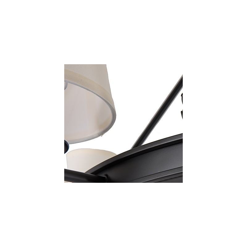 8 Lights Flush Mounted Fixture Chandelier One Light Two Style Modern Contemporary Traditional Classic Rustic Painting