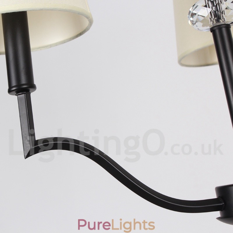 3 Light Modern Contemporary Candle Style Chandelier