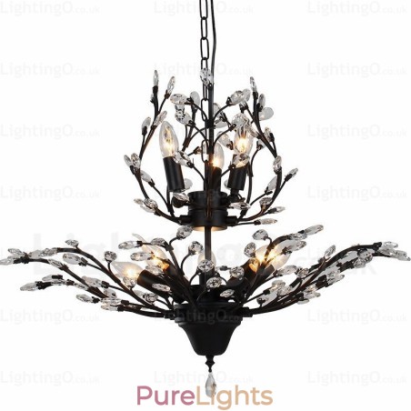 8 Light Country Rustic Chandelier 8 Light Country Rustic Chandelier