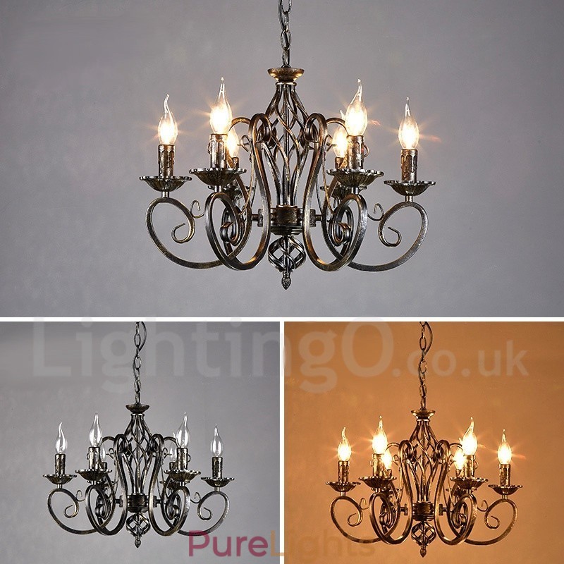 Industrial Style Steel Lighting Store Pendant Chandelier Light