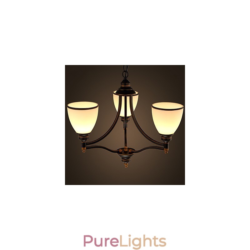Retro Minimalist Ceiling Lamps European Style Glass Ceiling Lamps Lamp