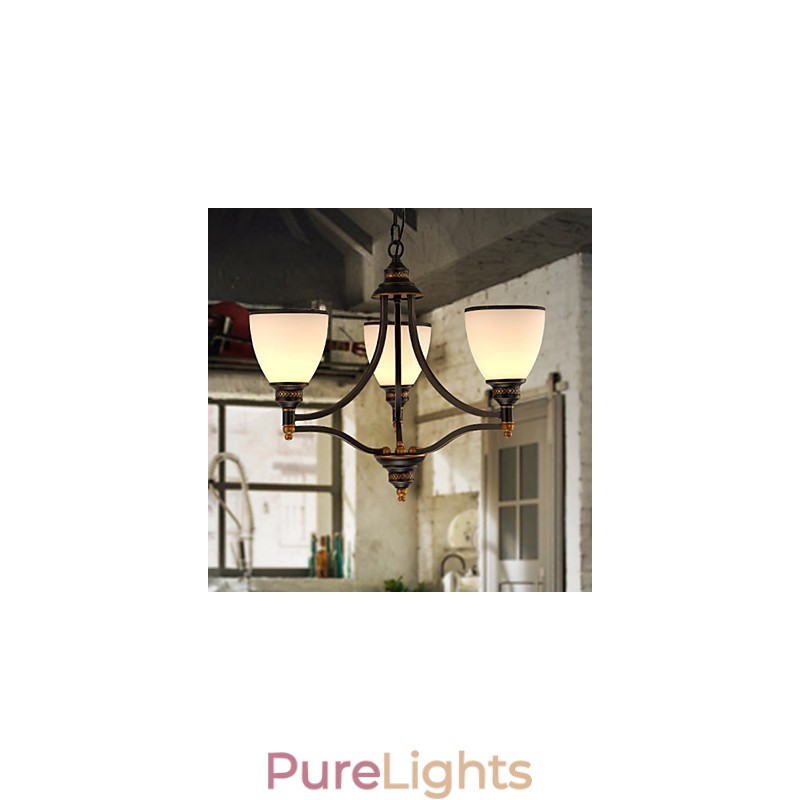 Retro Minimalist Ceiling Lamps European Style Glass Ceiling Lamps Lamp