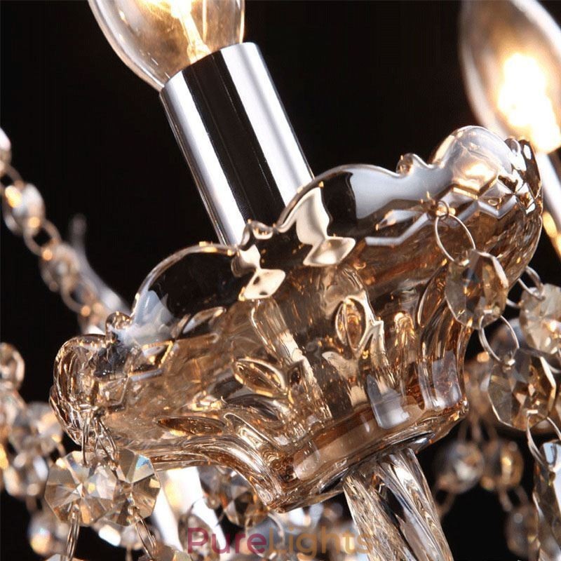 European Crystal Chandelier With 30 Lights Decoration Ceiling Light