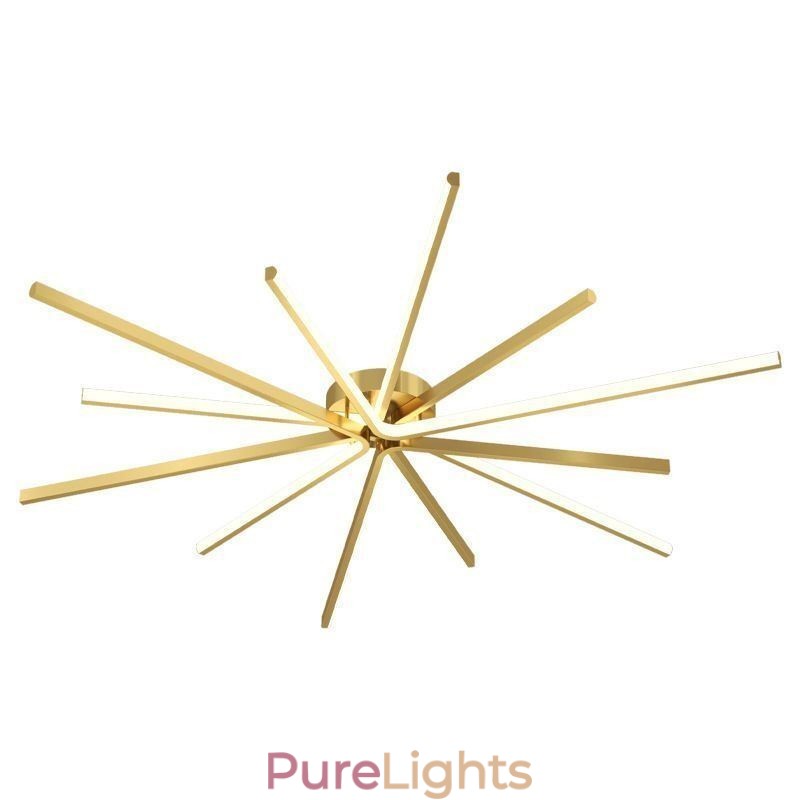Flush Mount Modern Minimalist Fireworks Ceiling Light