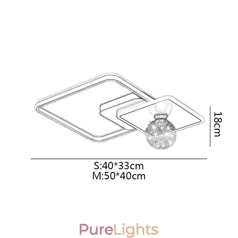 Flush Mount Home Decor Ceiling Lighting Fixture