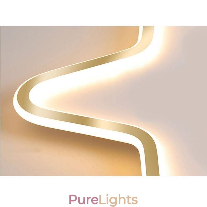Creative Star Flush Mount Golden Star Ceiling Light