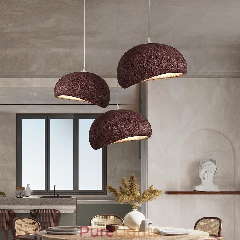 Resin Pendant Light Minimalist Hanging Light