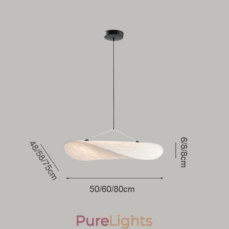 Ceiling Light Silk Decoration Pendant Light Warm White