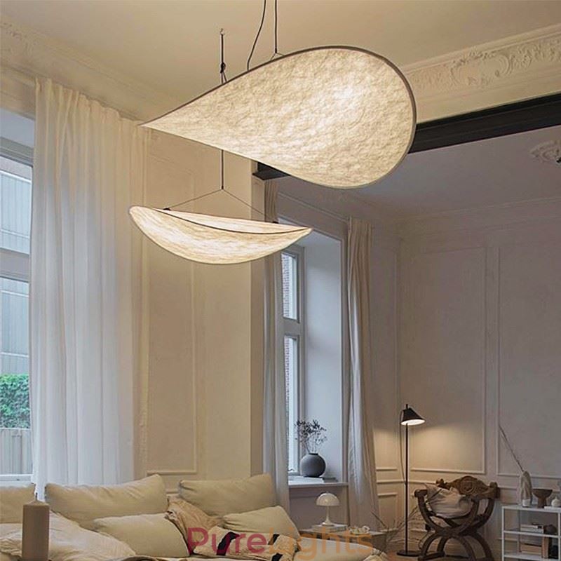Ceiling Light Silk Decoration Pendant Light Warm White