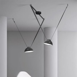 Belt Pendant Light European Simple Wabi Sabi Style Belt Ceiling Light