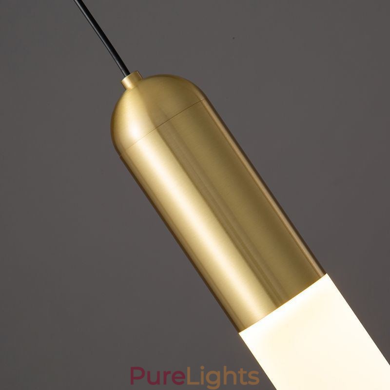Modern Frosted Pendant Light Brushed Pendant Lamp