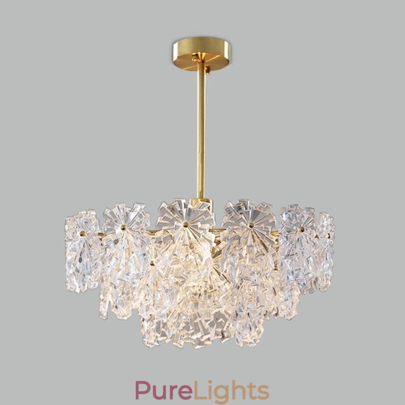 Luxury Pendant Light Home Décor Glass Chandelier Living