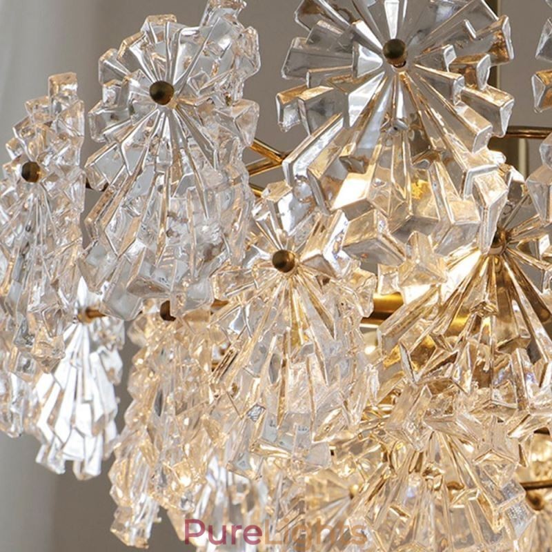 Luxury Pendant Light Home Décor Glass Chandelier Living