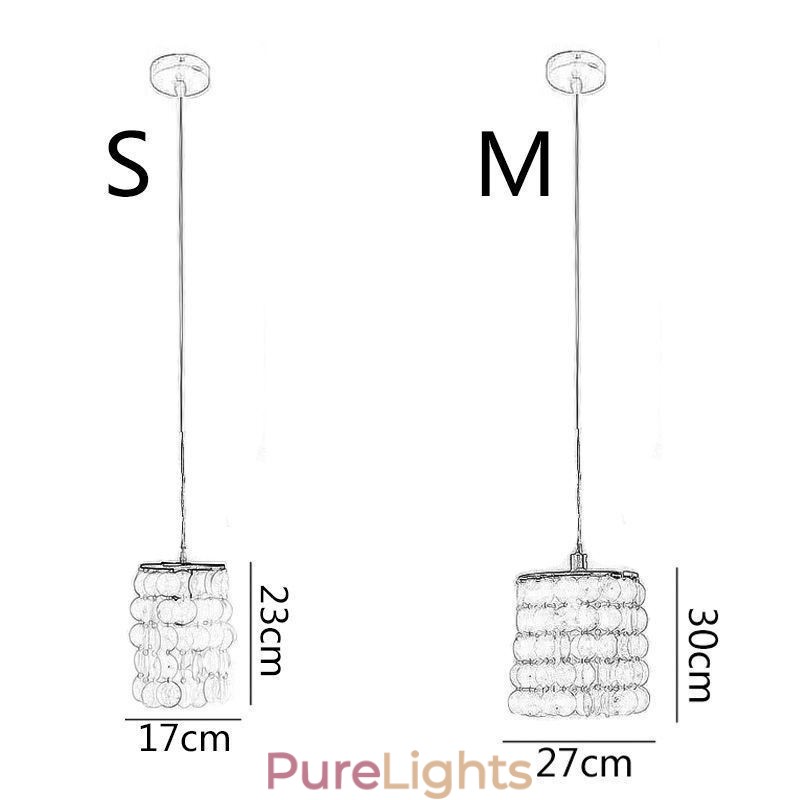 Modern Capiz Pendant Light Contemporary Mini Hanging Ceiling Lighting Dining