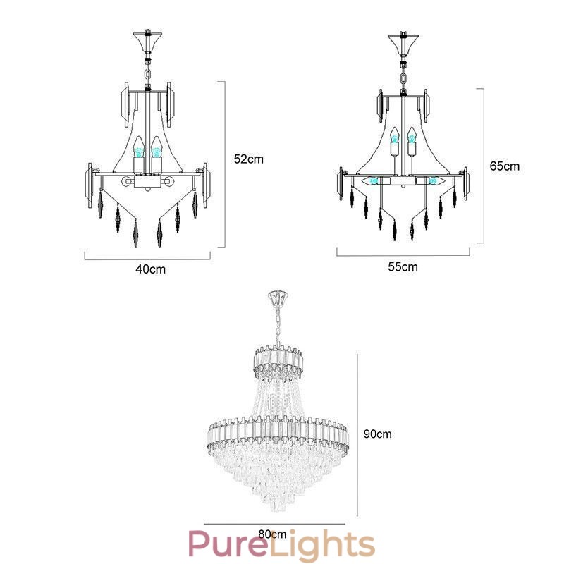 Modern Crystal Pendant Light Ceiling Light