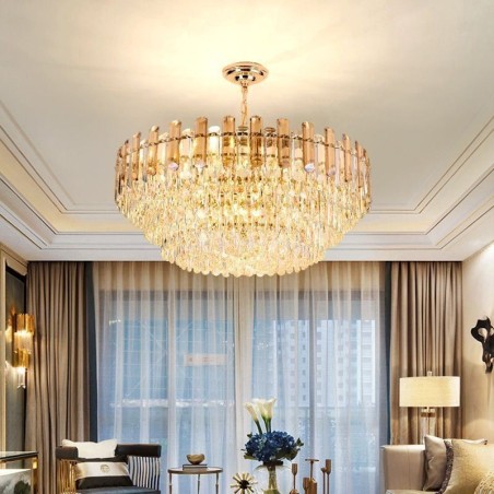 European Pendant Light Modern K9 Crystal Lighting European Pendant Light Modern K9 Crystal Lighting