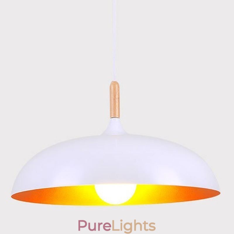 Modern Pendant Light Minimalist Decorative Light Fixture Black White