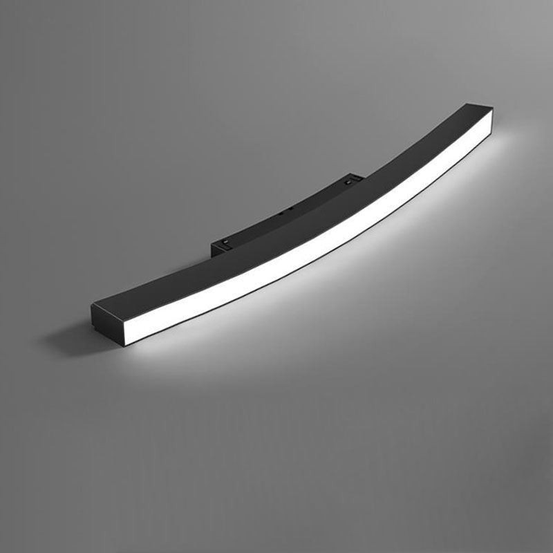 Track Light Magnetic Recessed Circular Track Lighting Fixture 120cm