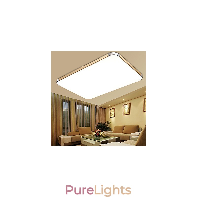 Flush Mounte Light Modern Aluminum Sitting Lamp Rectangle Iphone 5 Shape with Light Ajustable