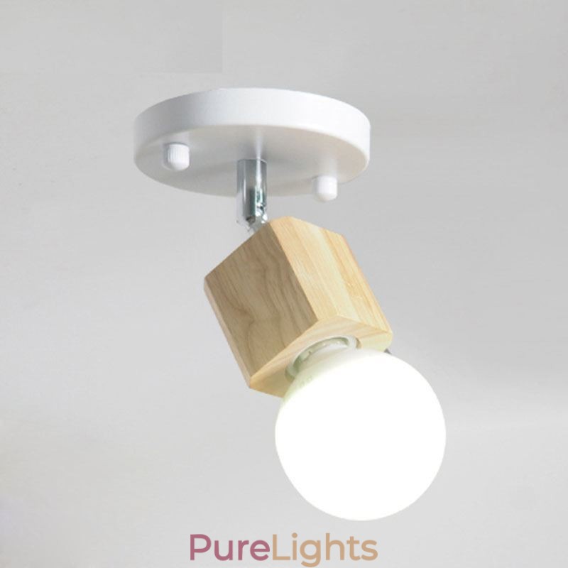 Simple Mini Spotlight Modern White Ceiling Light(Single Light)