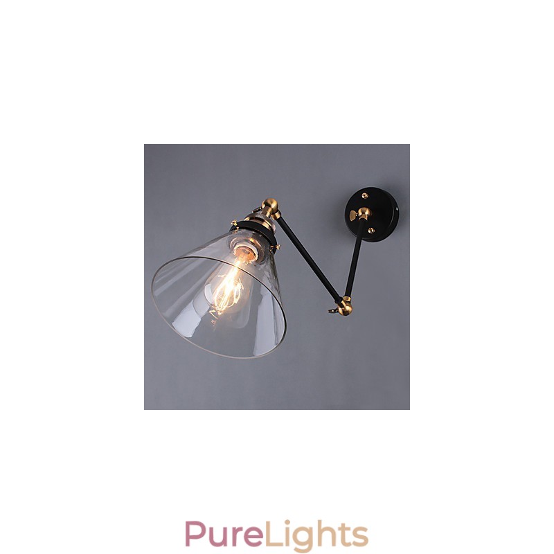 Swing Arm Lights Rustic Lodge Metal