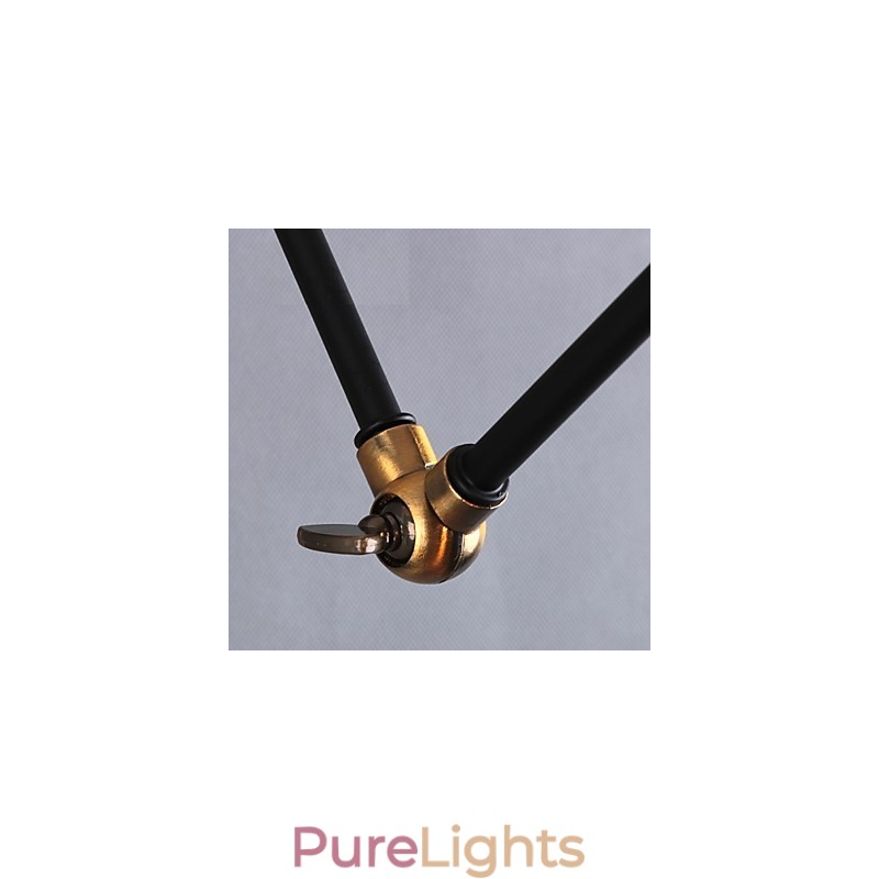 Swing Arm Lights Rustic Lodge Metal
