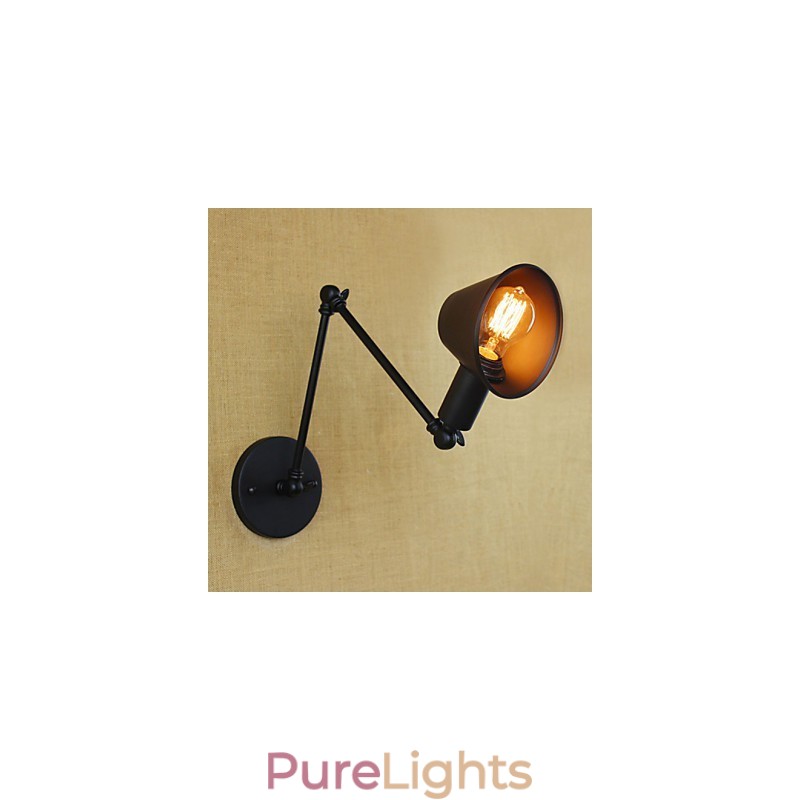 Industrial Air Creative Personality Long Arm Bar Cafe Simply Decorated Decorative Wall Sconce