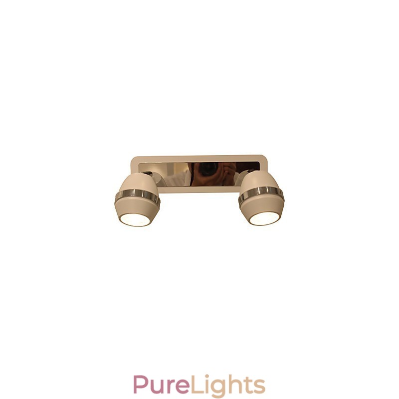 Modern Spherical Chrome Wall Lights Bathroom Lights With 2 Lights