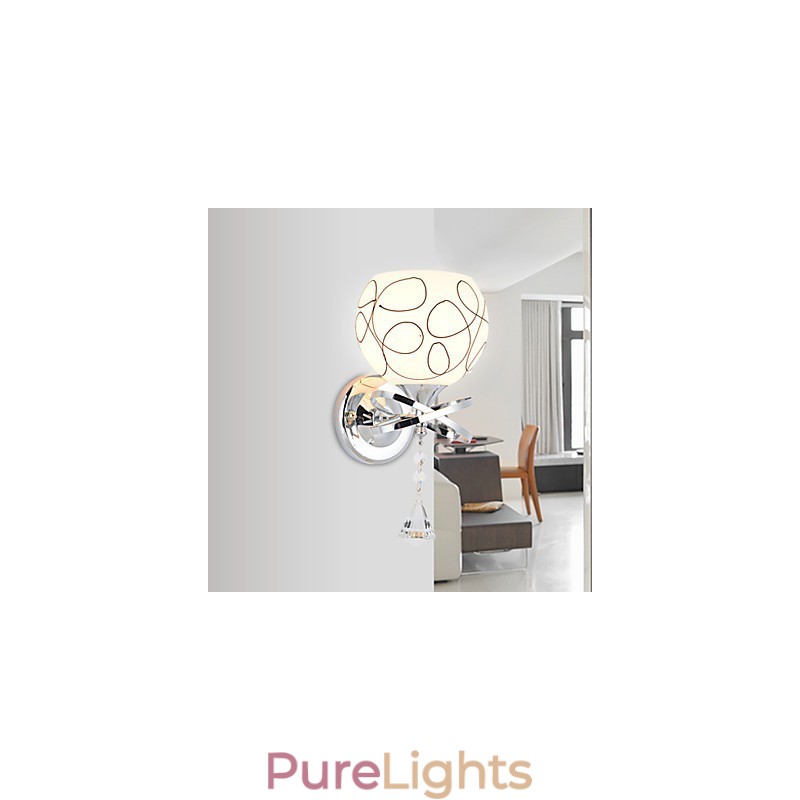 Creative Contemporary And Contracted Creative Crystal Wall Lamp Lights