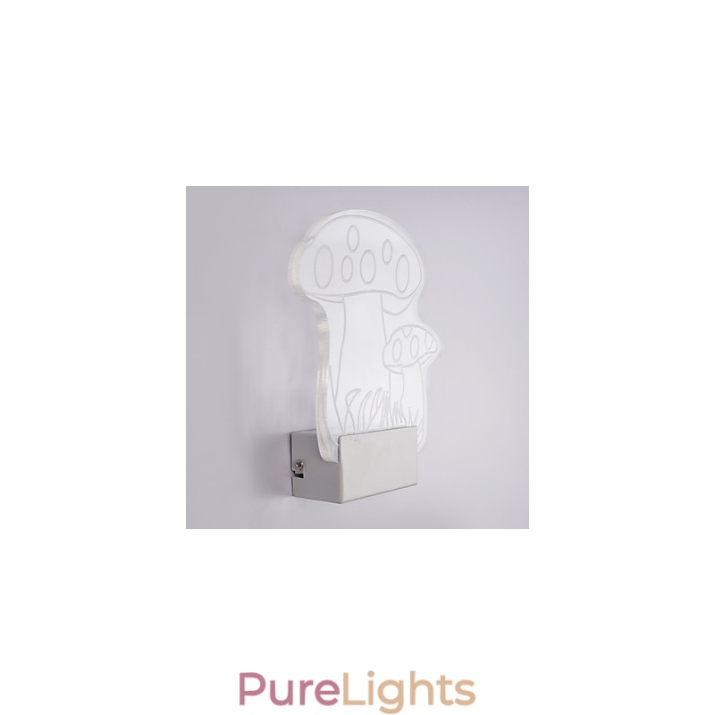 Acrylic Wall Lamp PVC Lamp Light Modern Contemporary Metal